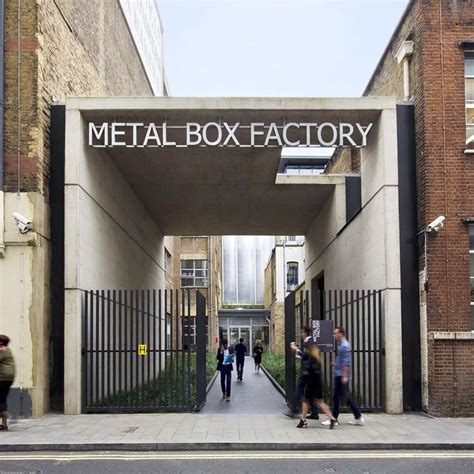 metal box factory rent|metal box factory london.